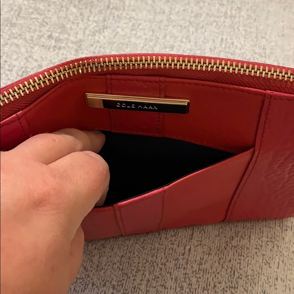 Cole Haan Leather Zipper Bag - Picture 4 of 9